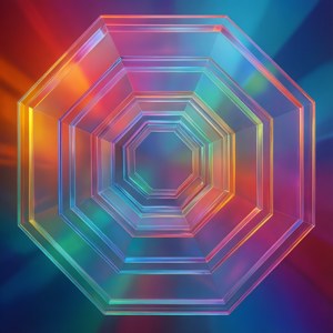 Overlapping Gradient Octagons