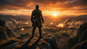 Overlooking the Battlefield