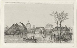 Overstroming bij Beesd, 1855