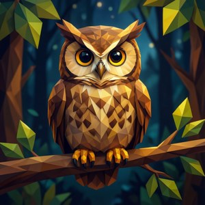 Owl Night Poly