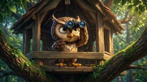 Owlette's Treehouse View