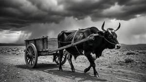 Oxen in the Storm