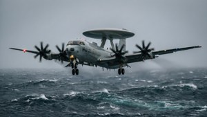 P-8 Over Ocean