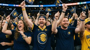 Pacers Fan Section