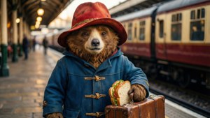 Paddington at the Station