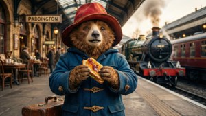 Paddington at the Station