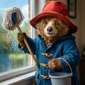 Paddington the Cleaner