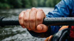 Paddle Grip Detail Kayak