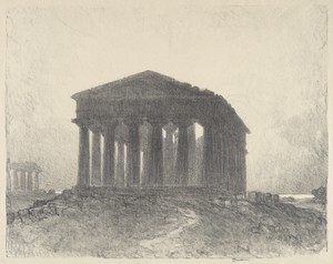 Paestum, Evening