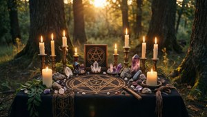 Pagan Altar Dusk