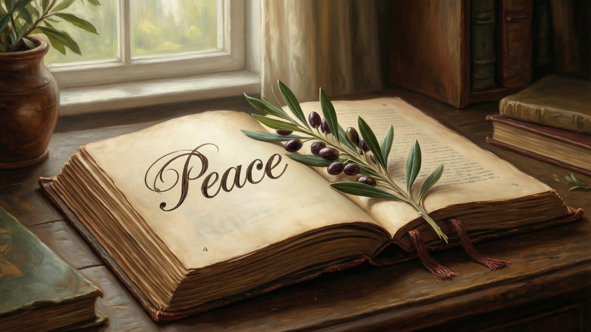 Page of Peace by Wallpapers.art Studio