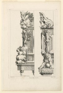 Page Six from "Second Licre Contenant Differens Desseins de Pendules Inventés par G. M. Oppenort Architecte du Roi et Gravés par Huquier"