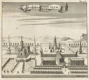 Pagodas in Siam