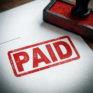 Paid Stamp Invoice