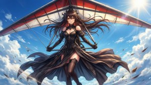 Paimon in Flight