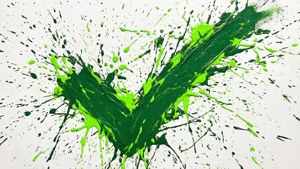 Paint Splatter Checkmark