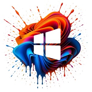 Paint Splatter Logo