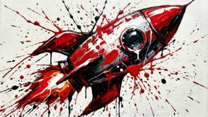 Paint Splatter Rocket