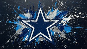 Paint Splatter Star