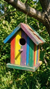 Painted Birdhouse