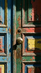 Painted Door