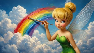 Painting a Cloud Rainbow