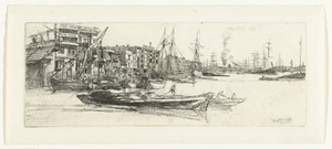 Pakhuizen aan de Theems
