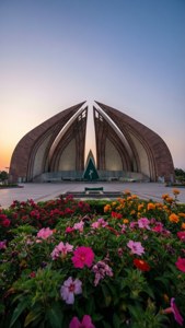 Pakistan Monument Dusk