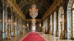 Palace Hallway Grandeur