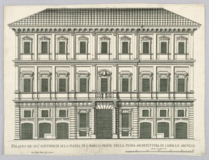 Palace of Mr. Gottifredi at St. Mark's Square, Florence