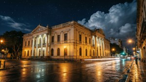 Palacio de López Night