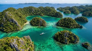 Palau Rock Islands Aerial