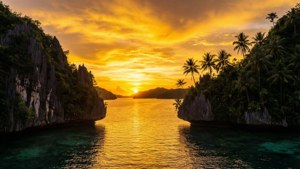 Palau Sunset Cliffs