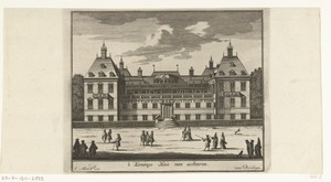 Paleis Honselaarsdijk van achteren