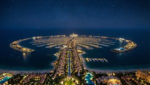Palm Jumeirah Night Lights