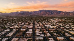 Palm Springs Aerial Sunset