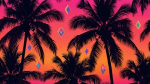Palm Sunset Geometry