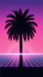 Palm Tree Synthwave