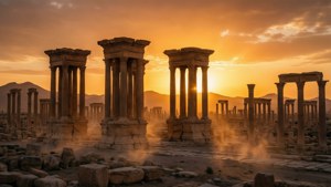 Palmyra Sunset Ruins