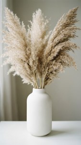Pampas Grass Vase