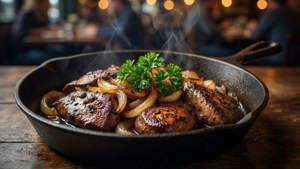 Pan-Seared Chicken Livers