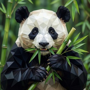 Panda Bamboo Poly