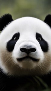 Panda Close-Up Cute