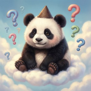Panda Dunce on Cloud