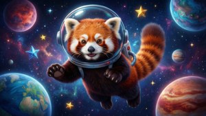 Panda in Space