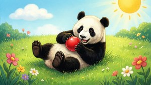 Panda Playtime Ball