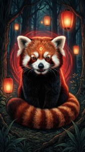 Panda Yokai Night