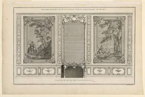 Panelling of the Cabinet in Palais Bourbon