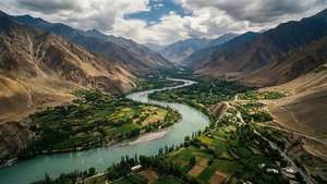 Panjshir Valley Aerial