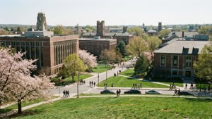 Panoramic Campus Spring